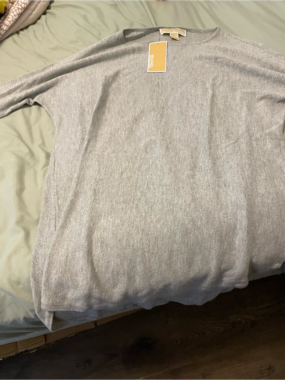 Michael Kors Light Gray Crewneck Sweater
